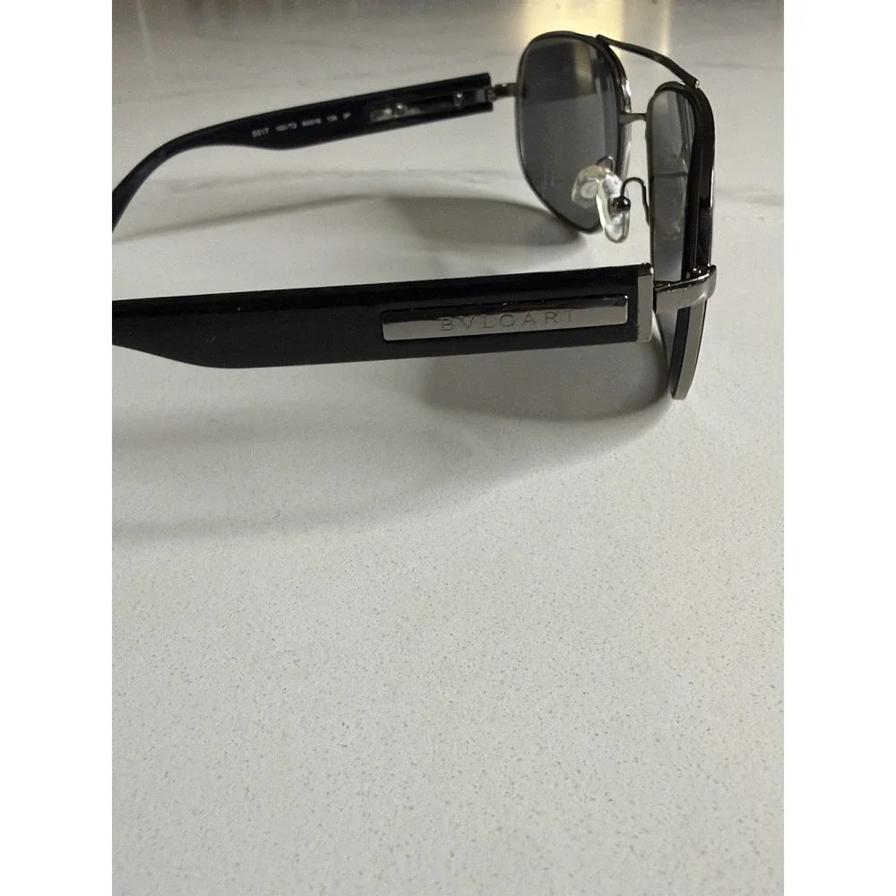 BVLGARI Men's PILOT Metal Eyeglasses / Glasses FRAME ONLY 5017